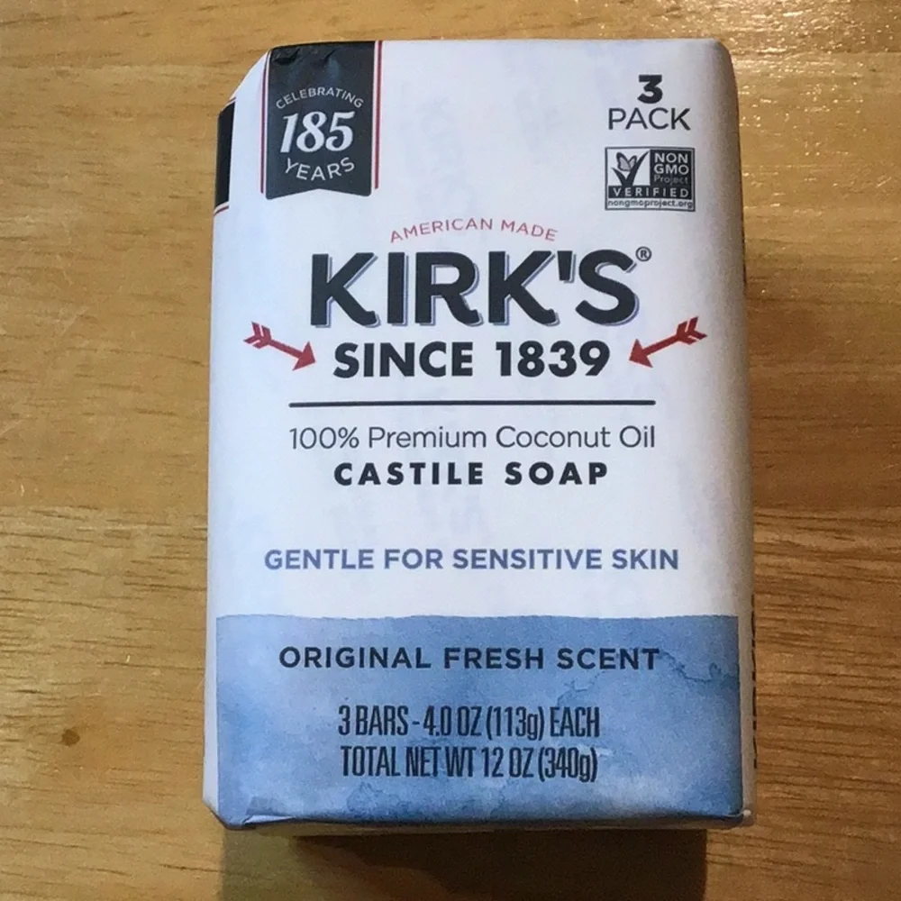 Kirk’s Coconut Oil Castile Soap - Picture 4 of 4